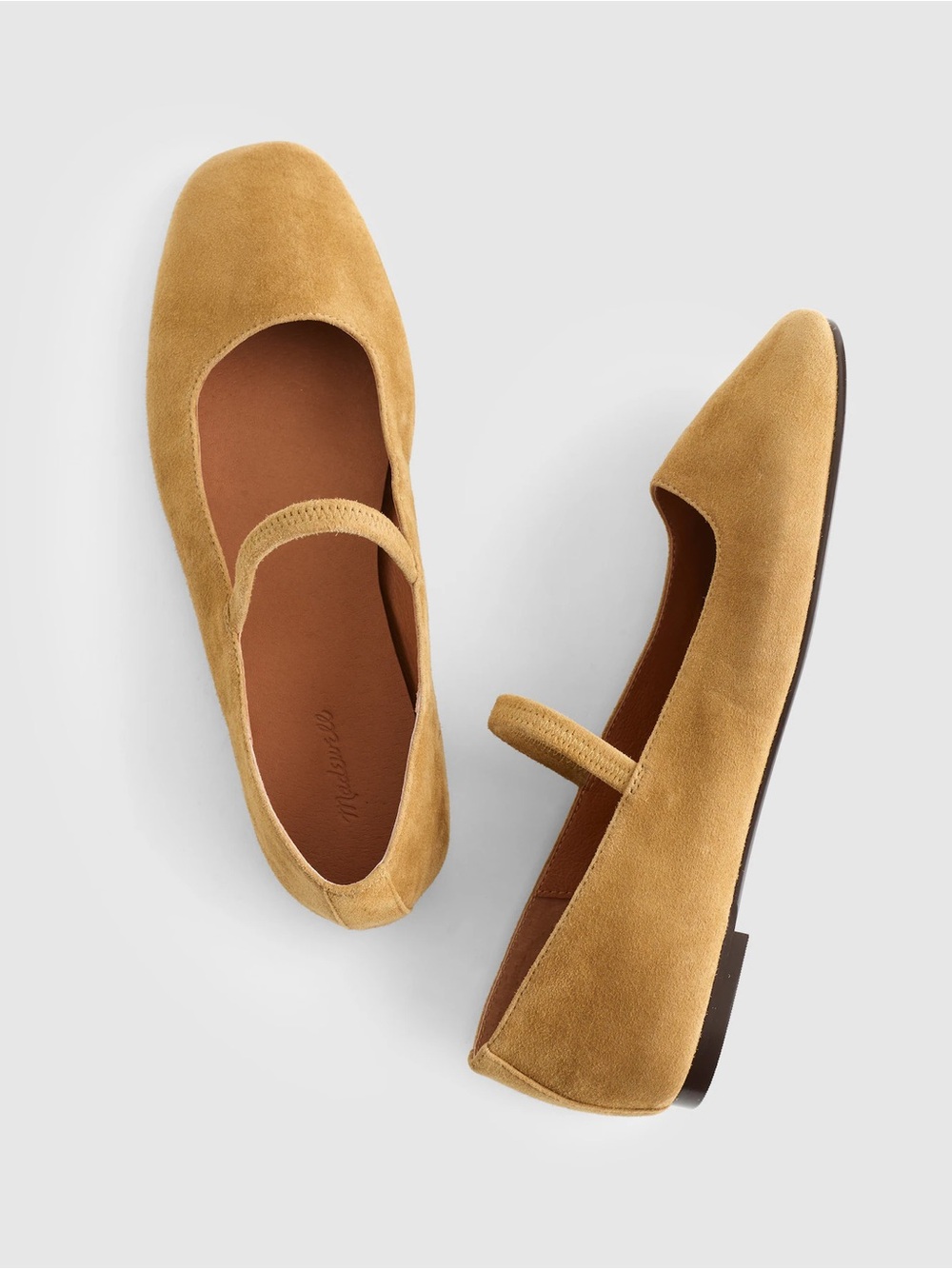 Madewell Suede Greta Ballet Flat